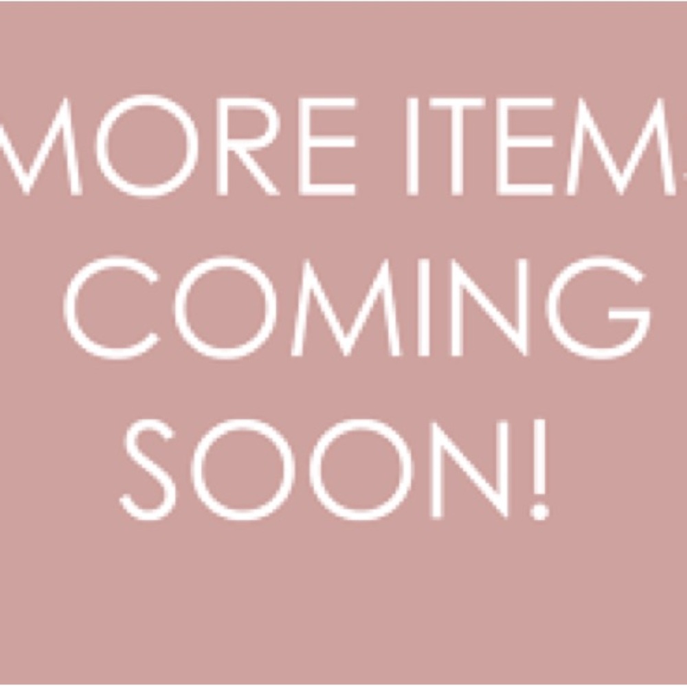 More items coming!🩷